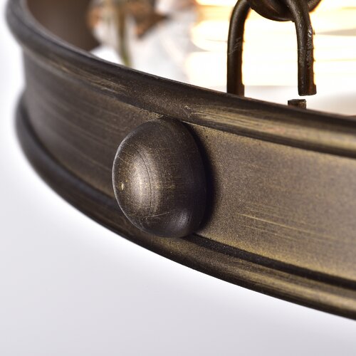 Achos 6 light Wheel Shape Chandelier