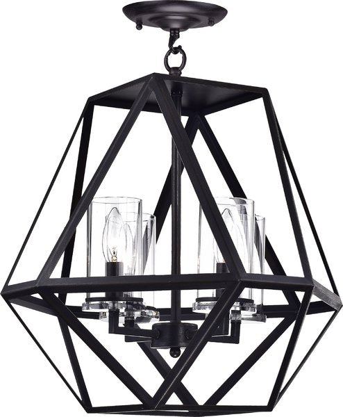 Bia 4 light Semi-Flush Mount Pendant