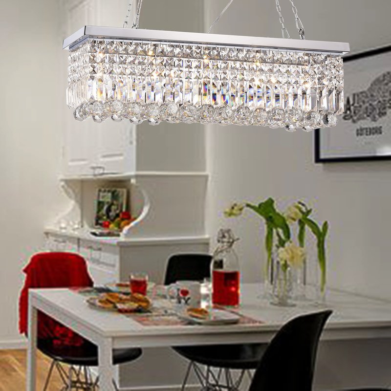 Tartarus 5 Light Chandelier - Chrome