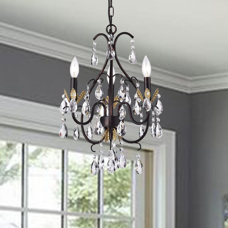 Deino 3 Light Candle Chandelier