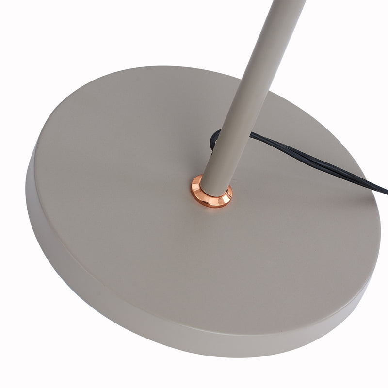 Moderno 1 Light Satin Light Gray Tree Floor Lamp