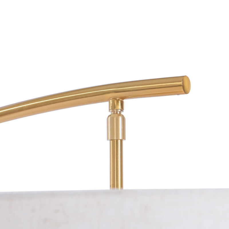 Moderno Copper finish Arched Floor lamp