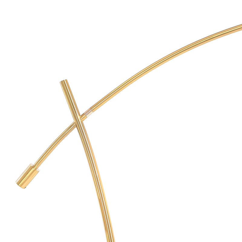 Moderno Copper finish Arched Floor lamp