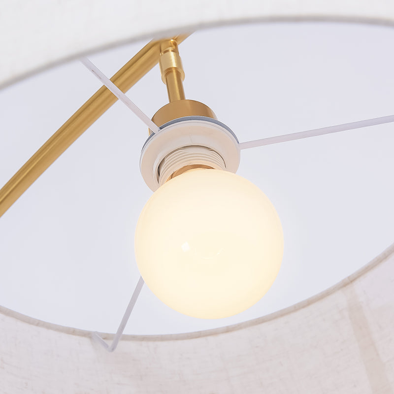 Moderno Copper finish Arched Floor lamp