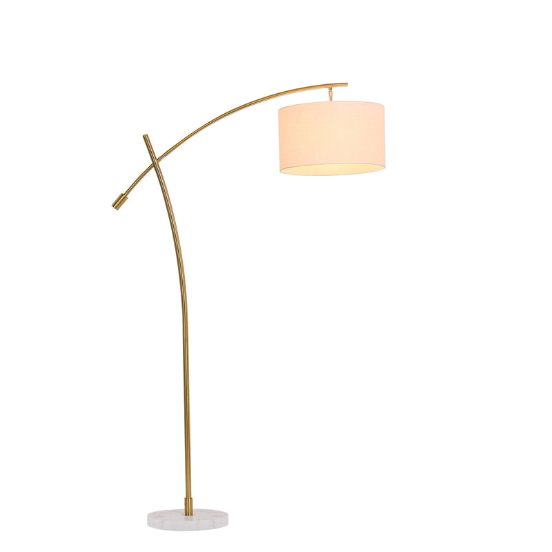 Moderno Copper finish Arched Floor lamp