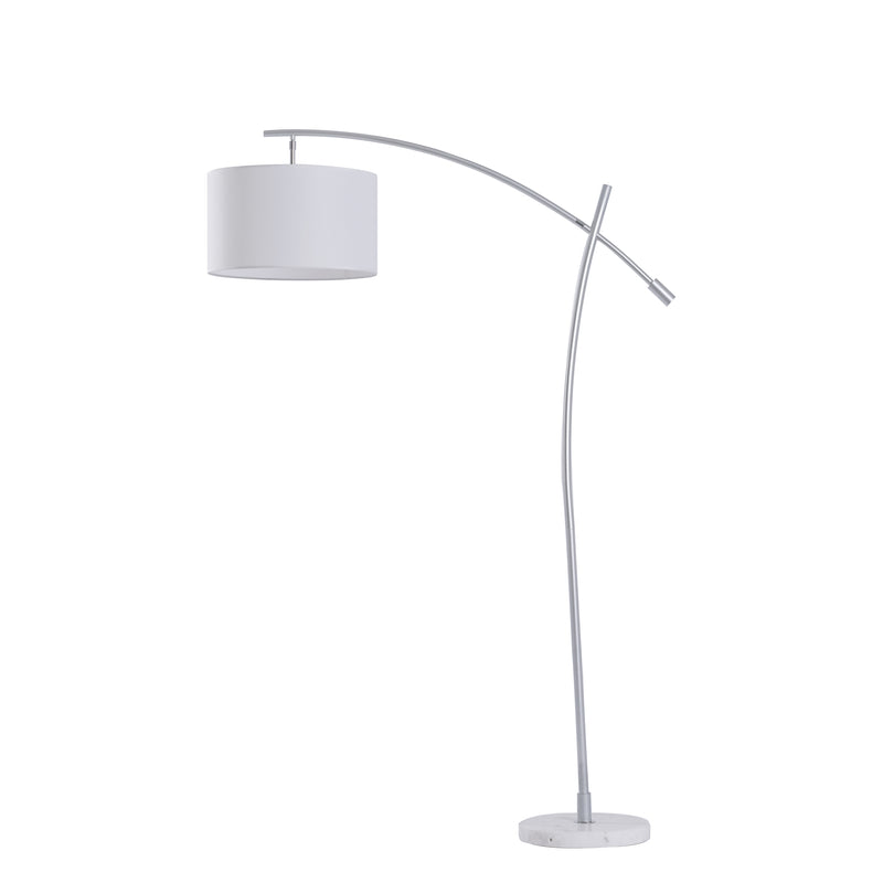 Moderno Chrome Finish Arched Floor lamp