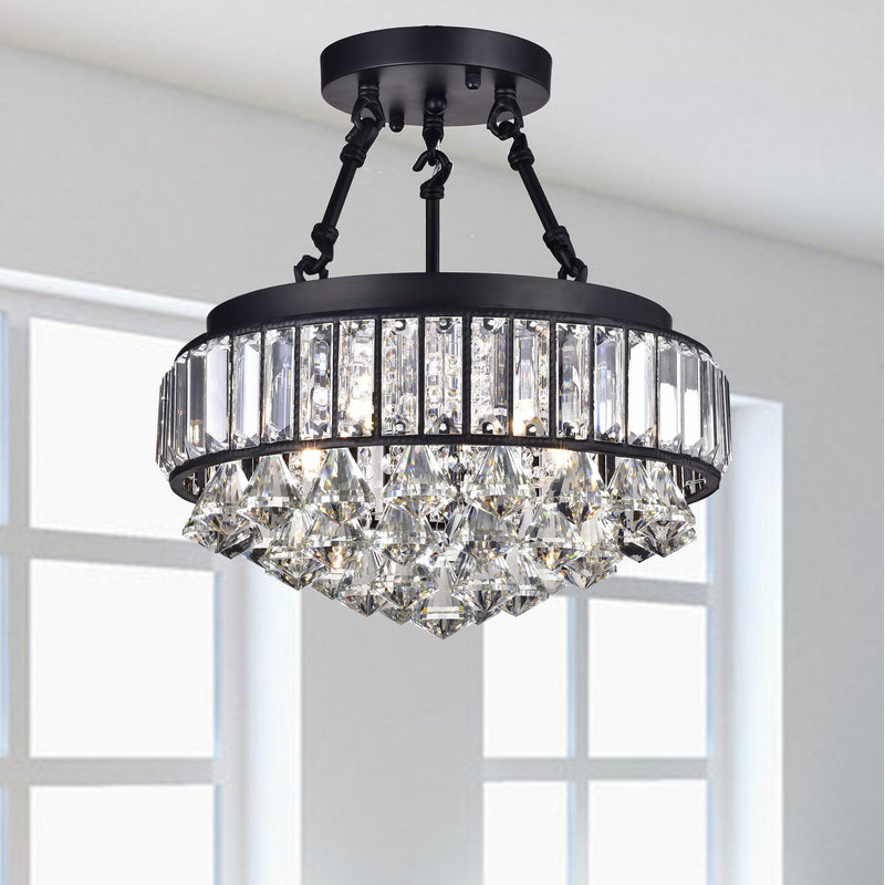 Tityos 4 Light Semi-Flush Mount