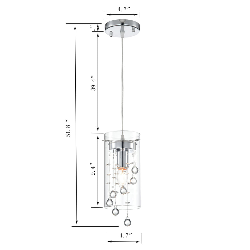 Harpies 1 Light Mini Pendant