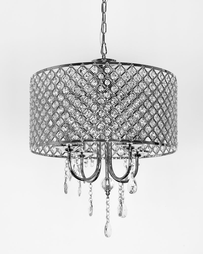 Diana 4 Light Drum Chandelier