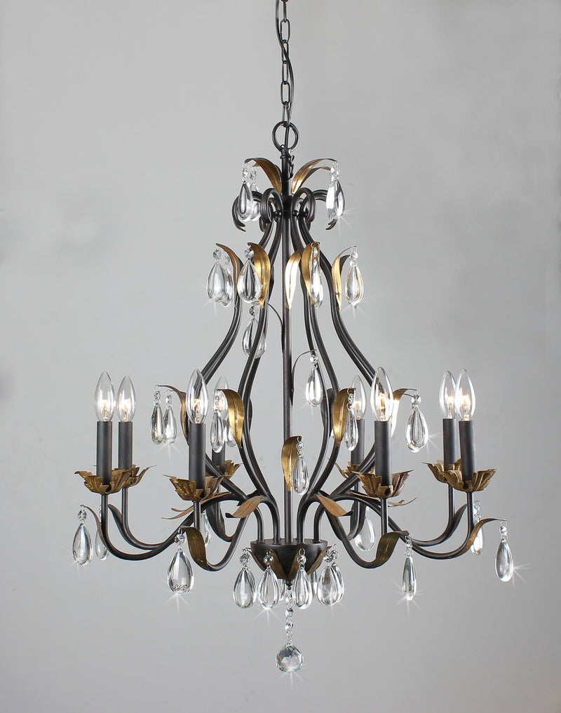 Juno 8 Light Candle Chandelier
