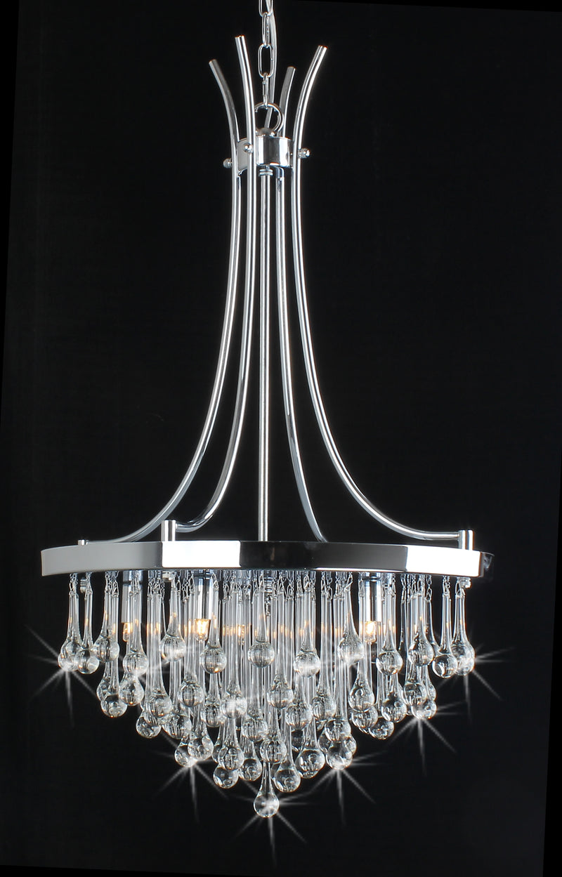 Bacchus 5 Light Crystal Chandelier
