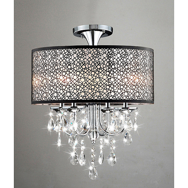 Nox 4 Light Drum Chandelier