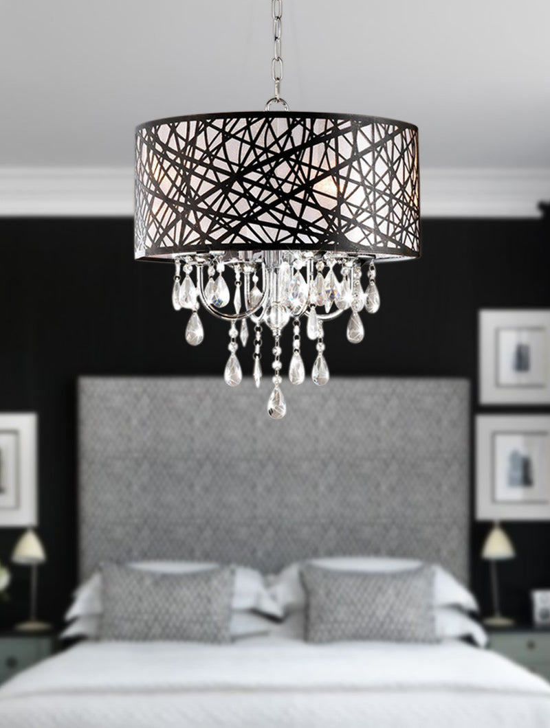 Erebus 4 Light Drum Chandelier