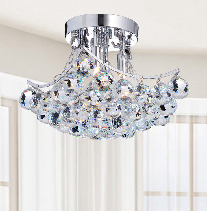 Nesio 4 Light Semi Flush Mount