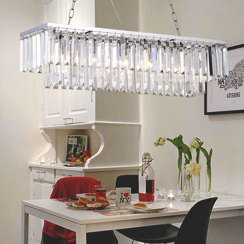 Horme 5 Light Chrome Chandelier
