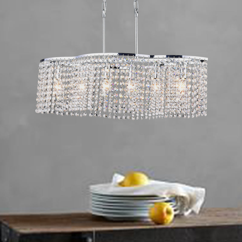 Lethe 6 Light Chandelier
